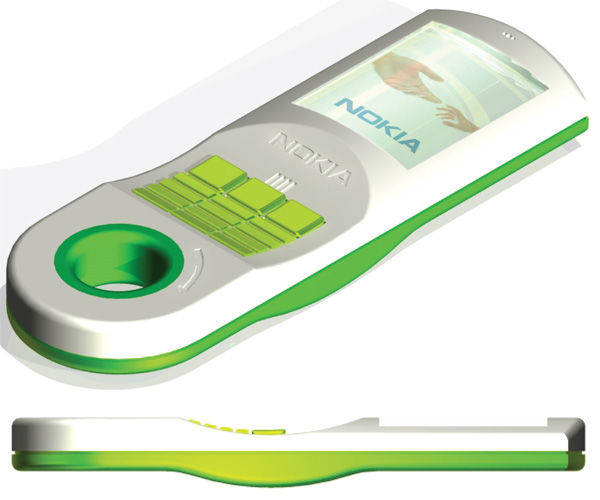 Nokia Green Core: концепт экологичного телефона