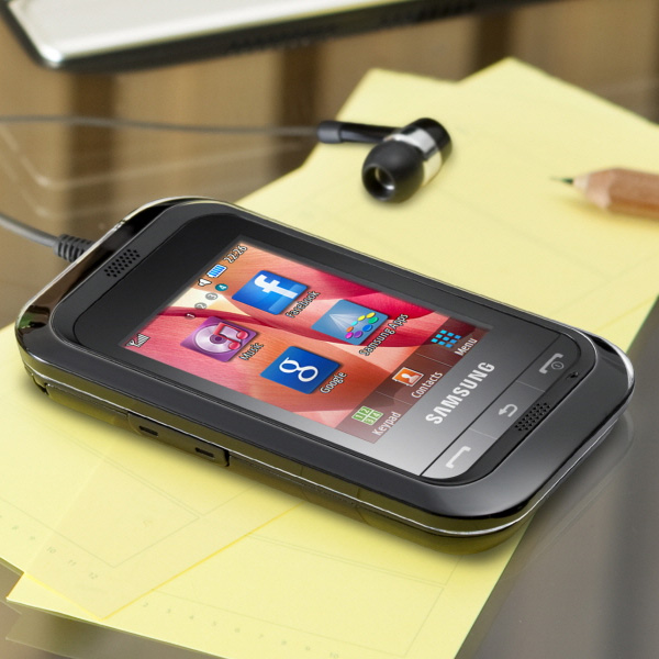 Samsung С3300: бюджетный сенсорный телефон с батареей 1000 мАч-4