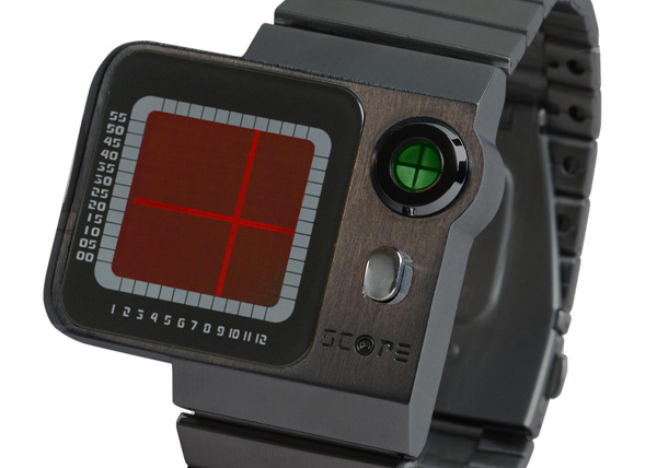 Scope: наручные часы с циферблатом в виде радара-2