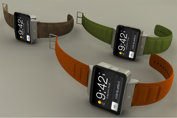 iWatch: красивый концепт часов для работы с iPhone и iPad-6
