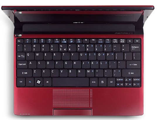 Acer Aspire One 533: нетбук с Atom N455 по цене до 3000 гривен-4