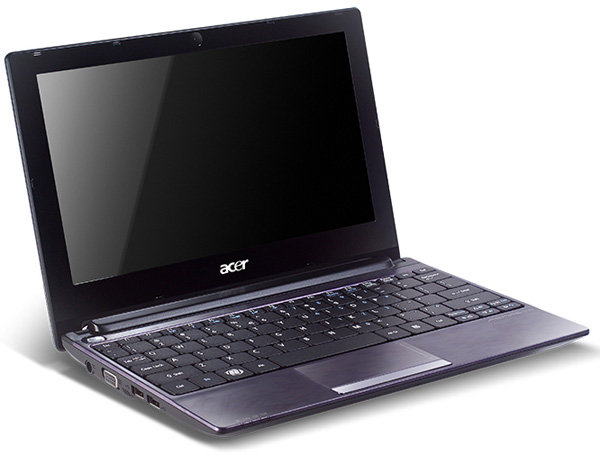 Acer Aspire One D260: красивый тонкий нетбук с 8 часами работы за 3000 гривен