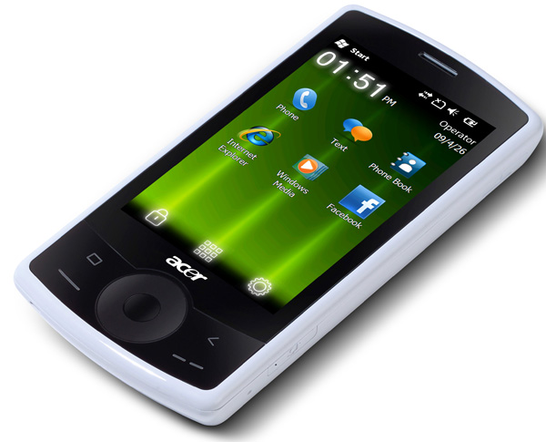 Украинская премьера смартфонов Acer: два WM-аппарата и один Android-7