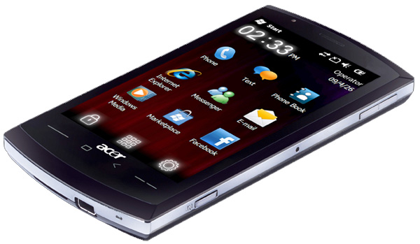Украинская премьера смартфонов Acer: два WM-аппарата и один Android-6