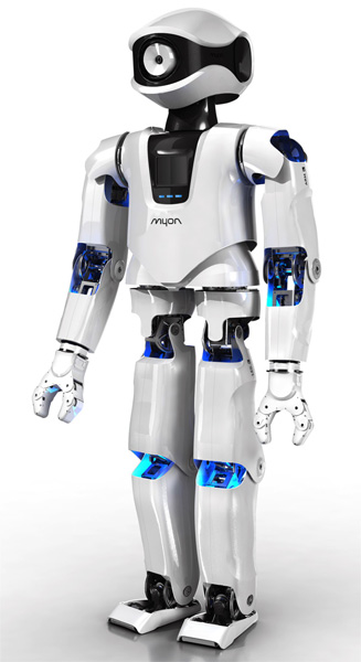 Myon: концепт гуманоидного робота с одним глазом-4