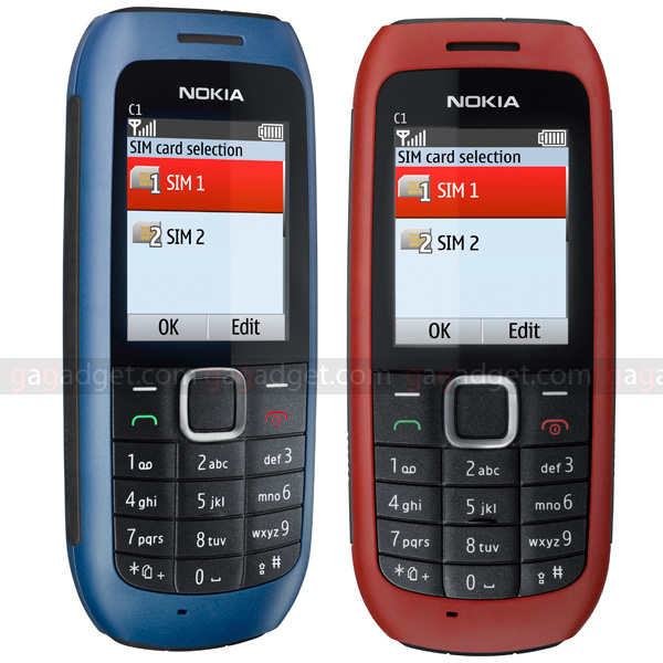 Nokia C1-00, C1-01, C1-02 и C2: ультрабюджетные телефоны и первые модели с двумя SIM-картами-2