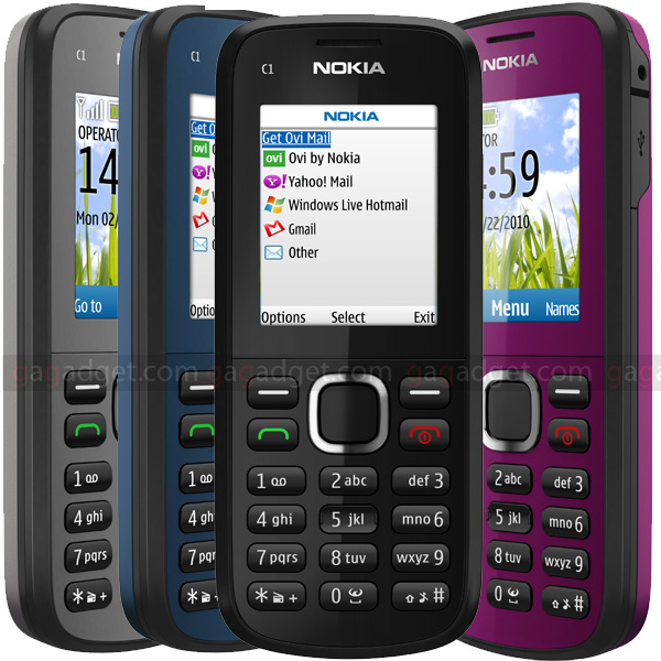 Nokia C1-00, C1-01, C1-02 и C2: ультрабюджетные телефоны и первые модели с двумя SIM-картами-5