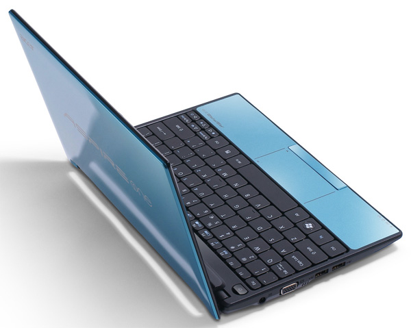 Acer Aspire One D255: нетбук с двуядерным Intel Atom N550-2