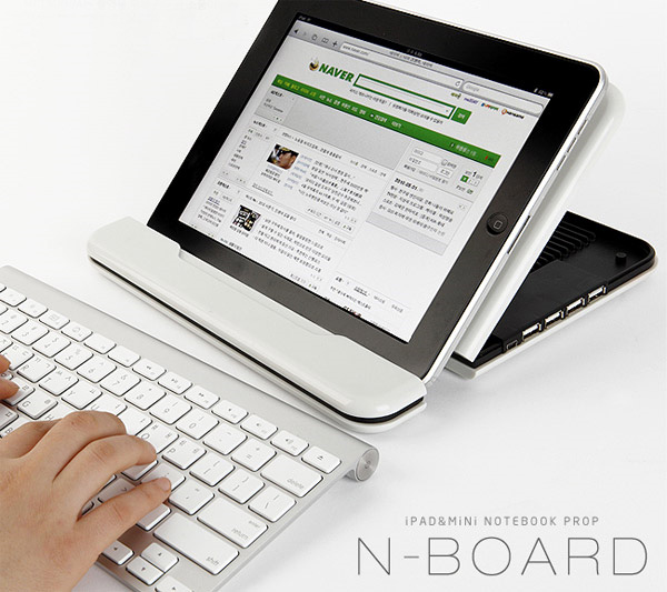 N-Board: подставка для iPad, превращающая его в нетбук