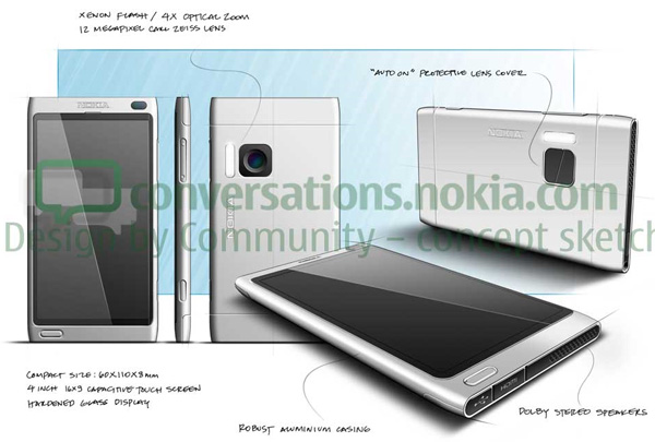 Три симпатичных концепта дизайнеров Nokia