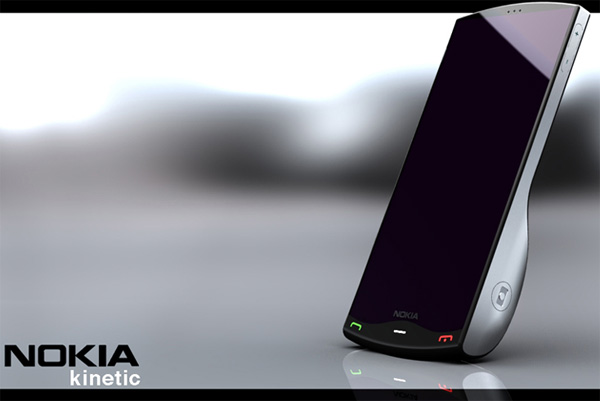 Nokia Kinetic: концепт телефона "ваньки-встаньки"