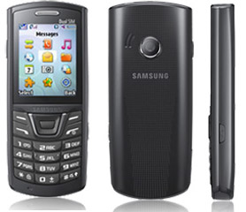 Samsung E2152: телефон с поддержкой двух SIM-карт дешевле 1000 гривен