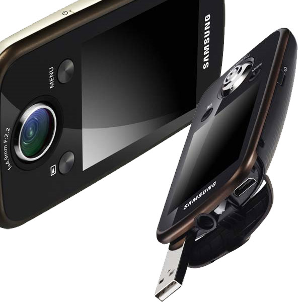 Samsung HMX-E10: FullHD-камера с дизайном мобильного телефона