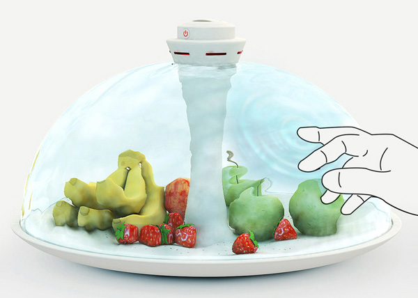 Water Shade: концептуальная водяная защита для свежих фруктов