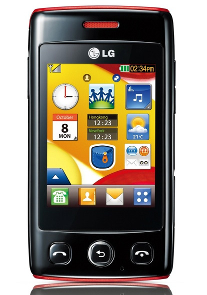 Три сенсорных телефона LG Wink: в погоне за Samsung Corby-2