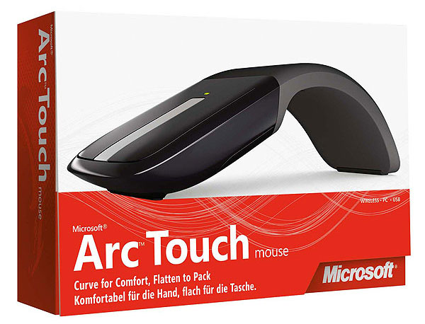 Дизайнерская мышь Microsoft Arc Touch (слухи)