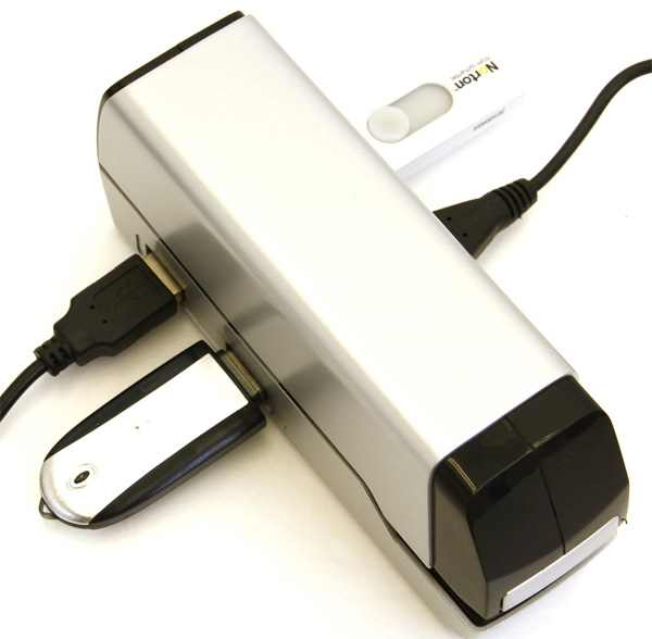 Электрический степлер Thanko с 4-портовым USB-хабом-4