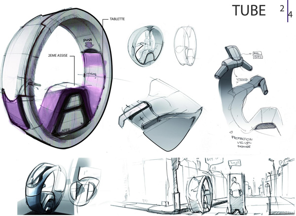 Tube: масштабный футуристический концепт городского транспорта (видео)-4