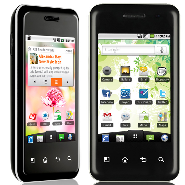 LG еще раз анонсировала Optimus One и Chic с Android 2.2-7