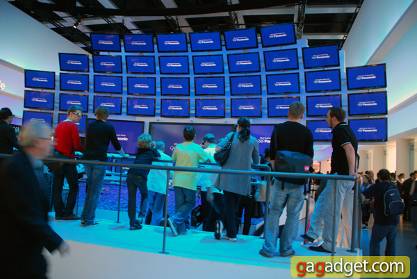 Павильон Panasonic на выставке IFA 2010 своими глазами