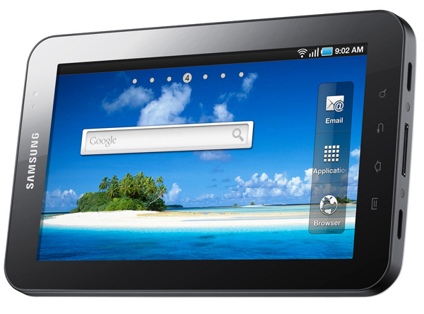 Android-планшет Samsung Galaxy Tab P1000 представлен на выставке IFA-2
