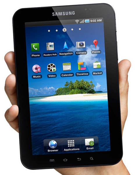 Android-планшет Samsung Galaxy Tab P1000 представлен на выставке IFA-4