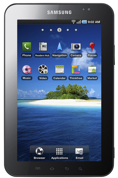 Android-планшет Samsung Galaxy Tab P1000 представлен на выставке IFA-6