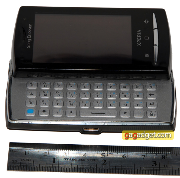 Нескромное мини: подробный обзор QWERTY-смартфона Sony Ericsson XPERIA X10 Mini Pro