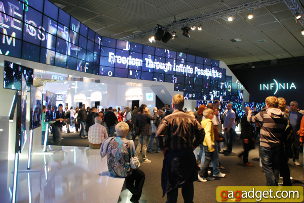 Павильон LG на выставке IFA 2010 своими глазами