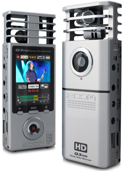 Samson Zoom Q3HD: профессиональный диктофон с FullHD-видеокамерой