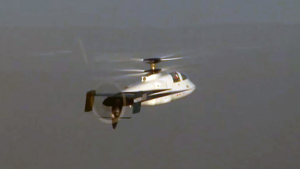 Sikorsky X2: вертолет, развивающий скорость 450 км/ч (видео)