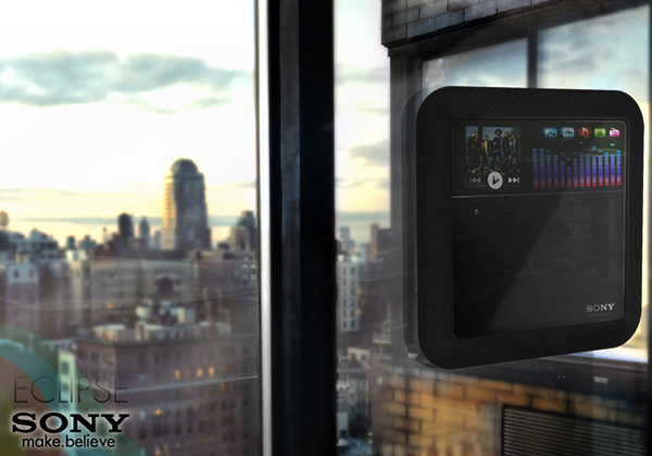 Sony Eclipse: концепт домашнего медиаплеера с солнечной батареей