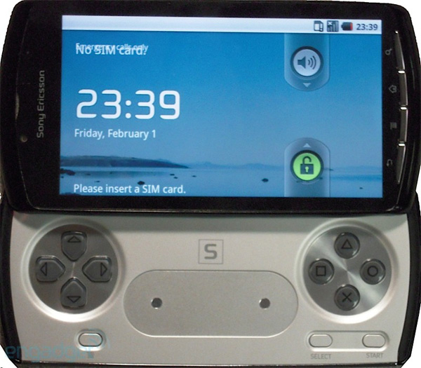Сенсация! Фотографии Sony Ericsson PlayStation на Android