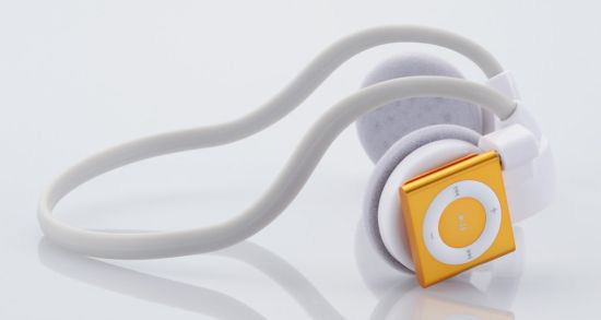 Elecom Actrail: беспроводные наушники для iPod shuffle
