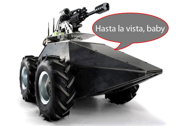 Mega Hurtz: прототип тактического робота (видео)