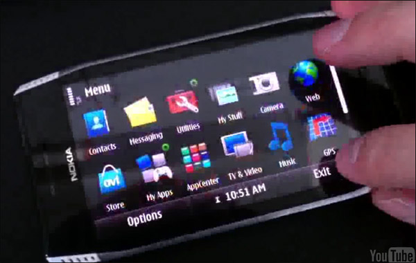 Необъявленная модель Nokia X7-00 на видео-3