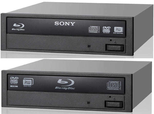 Sony BWU-500S: встроенный пишущий привод Blu-ray