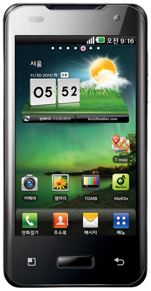 LG Optimus 2X: первый в мире Android-смартфон с двухъядерным процессором Tegra 2-3