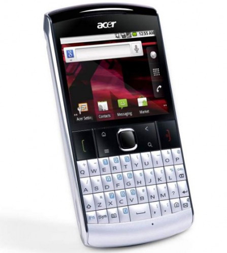 Acer beTouch e210: бюджетный Android с QWERTY-клавиатурой
