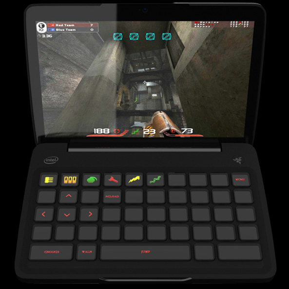 Razer Switchblade: интересная концепция 7-дюймового игрового нетбука-7