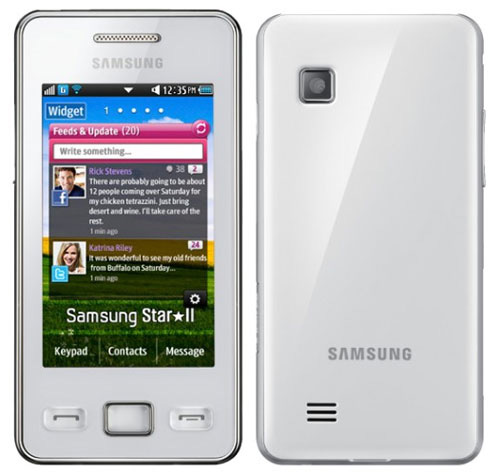 Samsung S5260 Star II просочился в сеть (слухи)