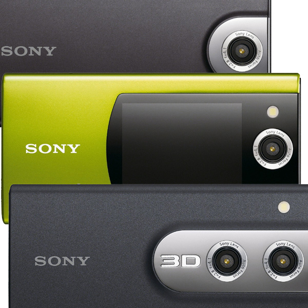 Sony Bloggie, Bloggie Duo и Bloggie 3D: третье поколение карманных видеокамер