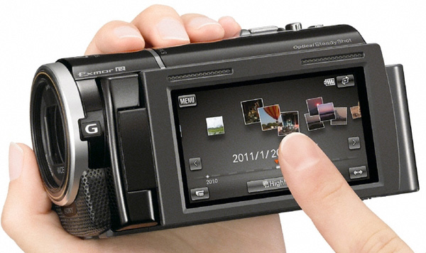 Линейка HD-видеокамер Sony Handycam на CES 2011-4