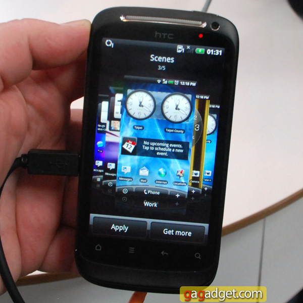 MWC 2011: Android-смартфоны HTC Desire S и Wildfire S-10