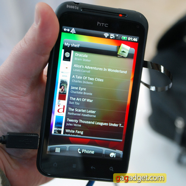 MWC 2011: Android-смартфон HTC Incredible S (видео)