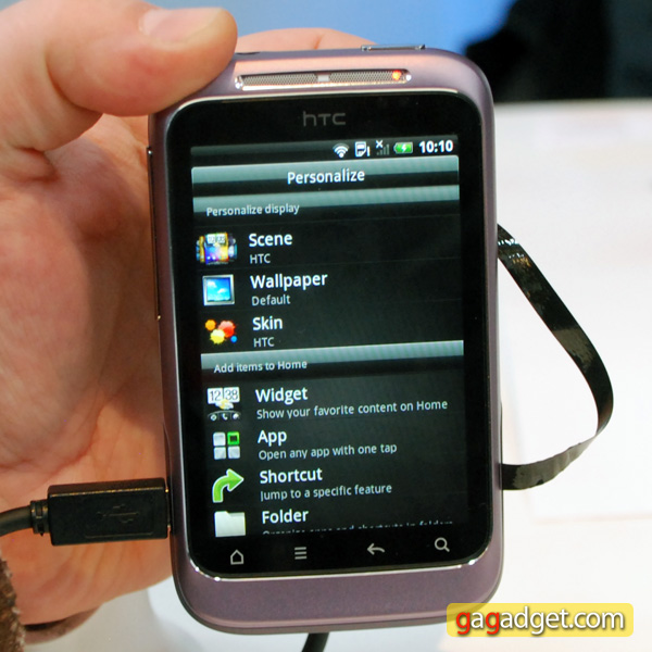 MWC 2011: Android-смартфоны HTC Desire S и Wildfire S-11