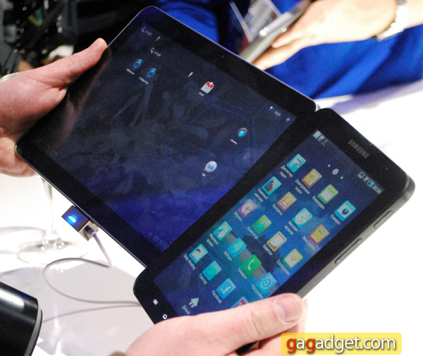 MWC 2011: Android-планшет Samsung Galaxy Pad 10.1 своими глазами-11