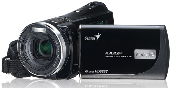 Почти как Sony: FullHD-видеокамера Genius G-Shot HD585T за 200 долларов-3
