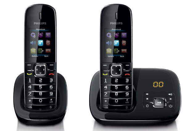 DECT-телефоны Philips 6000-й серии с цветным дисплеем и автоответчиком