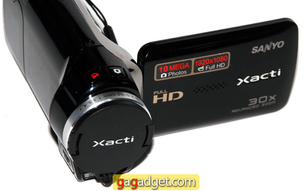 Обзор компактной FullHD-видеокамеры с 30-кратным зумом Sanyo Xacti SH1-5